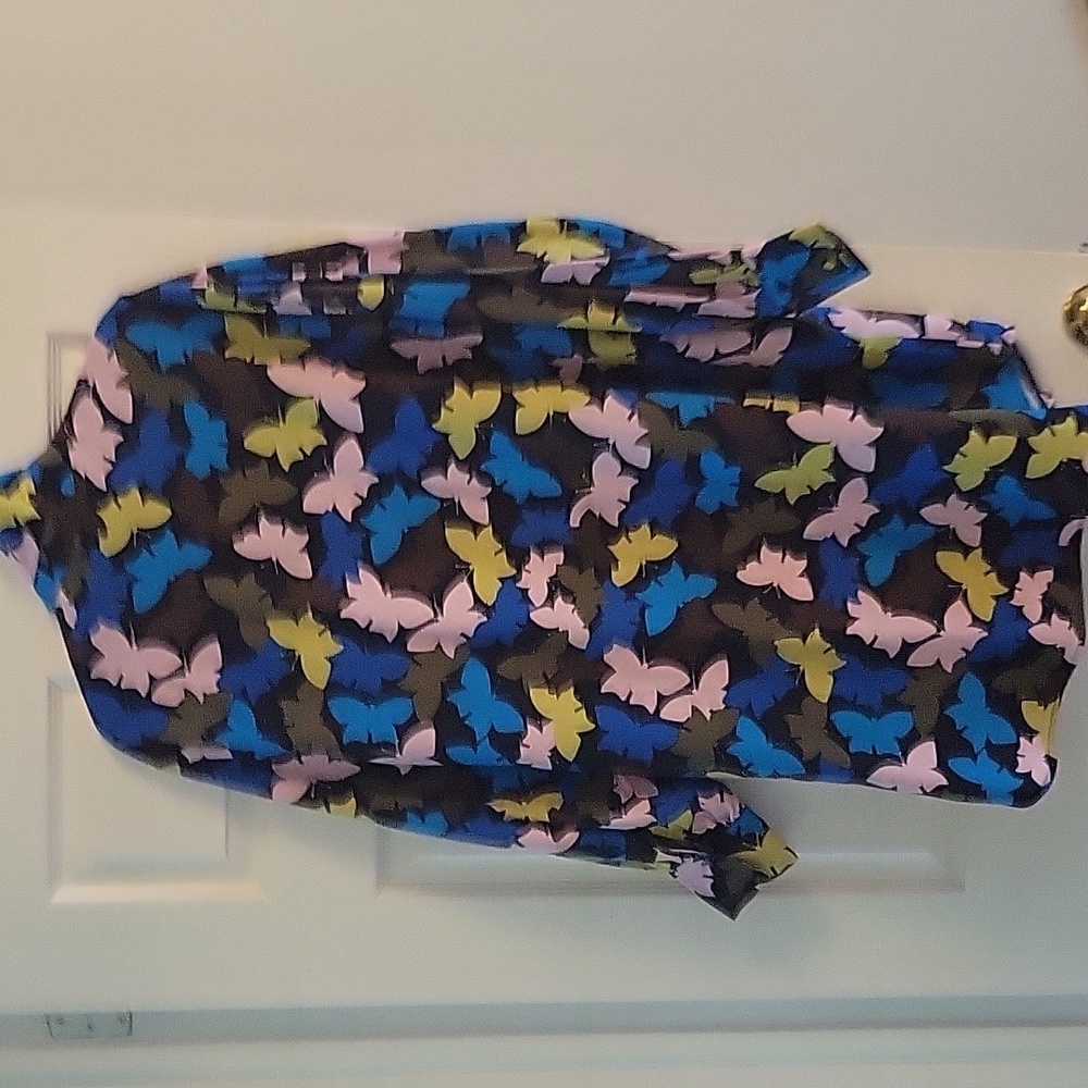 Colorful button down tunic - Picture 3 of 4